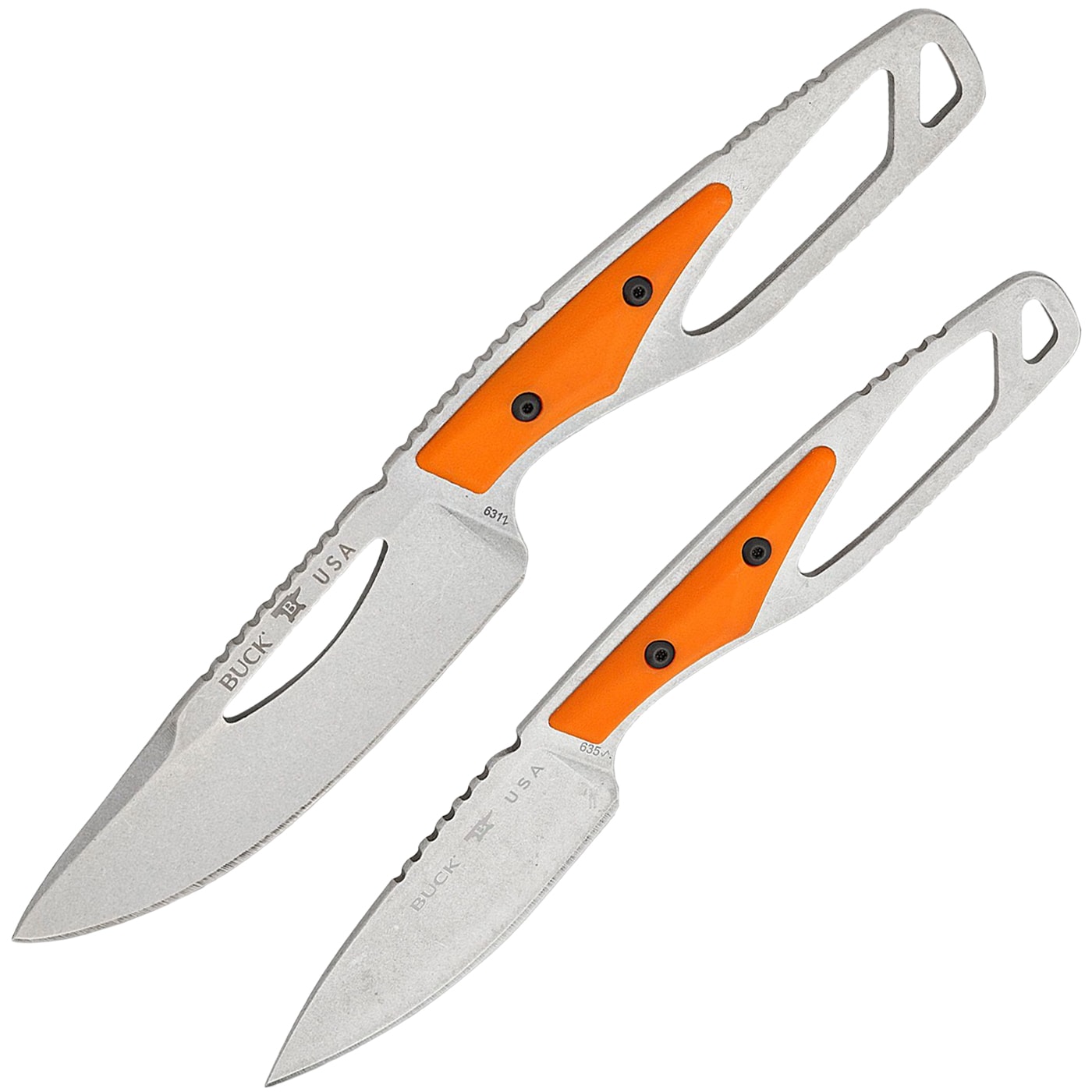 Набір двох ножів Buck 631 Paklite Select Field Combo Kit - Orange