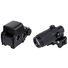 Zestaw kolimatora WADSN typu XTO z powiększalnikiem typu T33 - Black