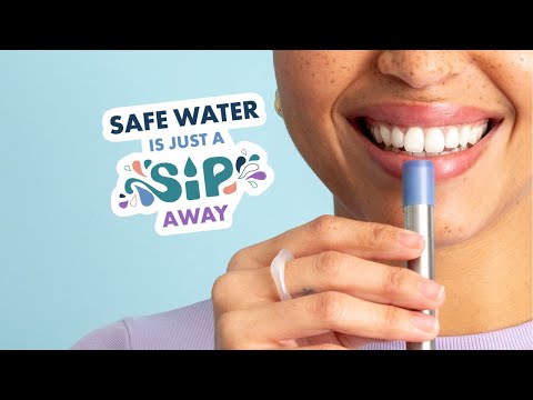 Filtr do wody LifeStraw Sip - Apricot