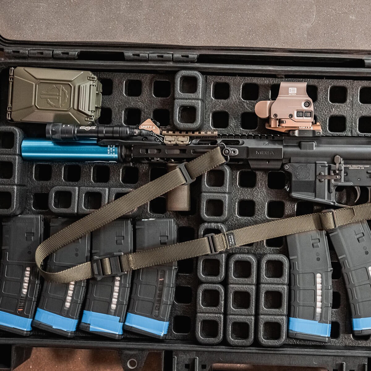 Тактичний ремінь 2-точковий Magpul MS1 Lite Sling - Ranger Green