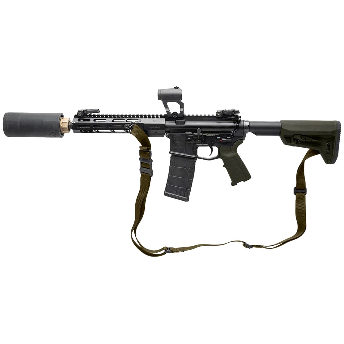 Тактичний ремінь 2-точковий Magpul MS1 Lite Sling - Ranger Green