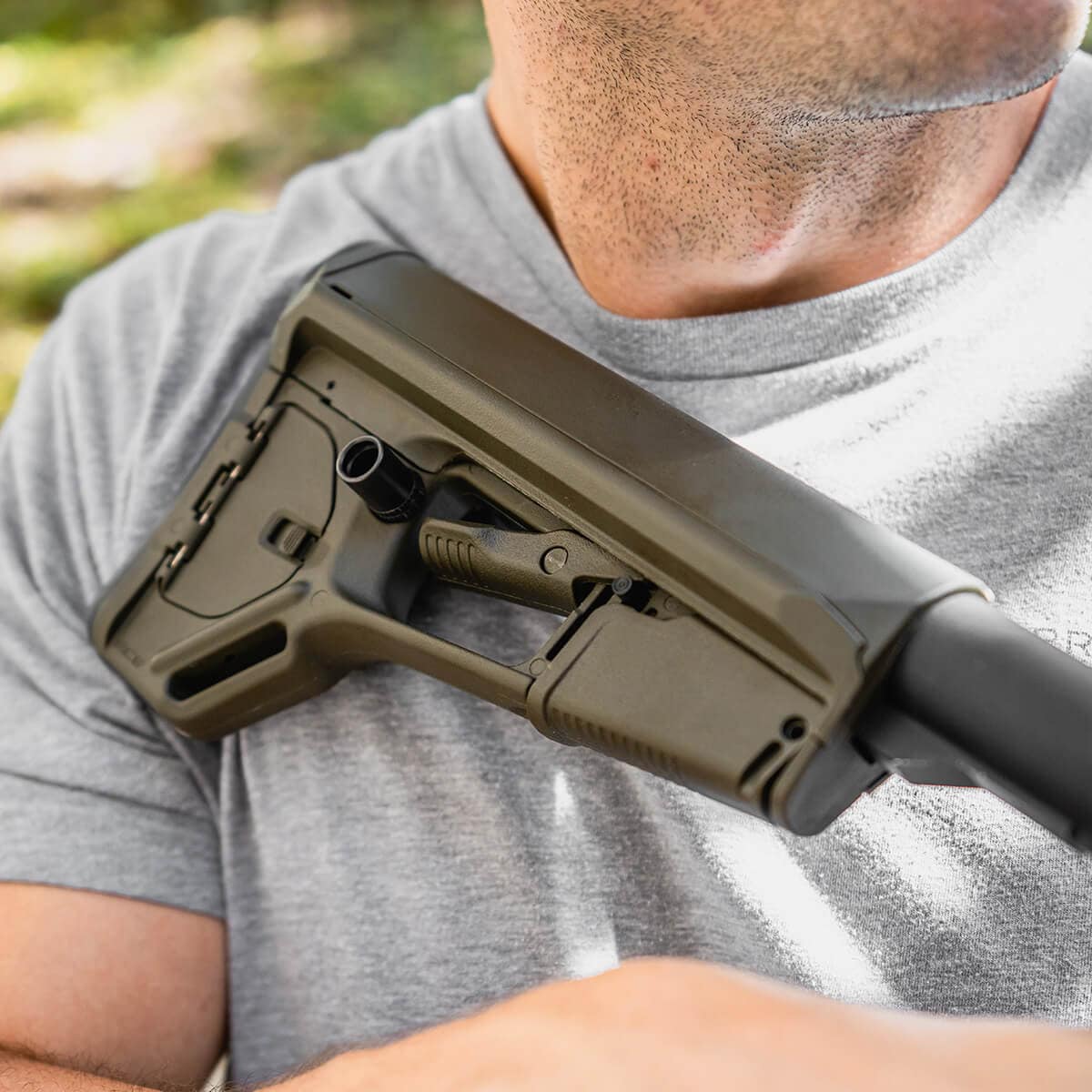 Kolba Magpul ACS-L Carbine Stock Mil-Spec do karabinków AR15/M4 - OD Green
