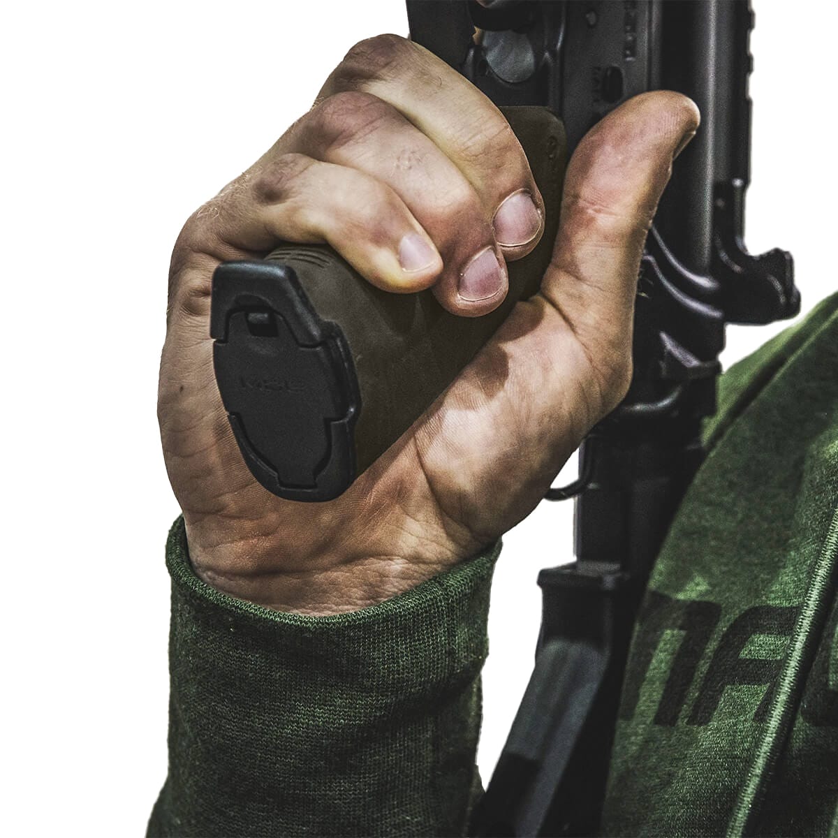 Chwyt pistoletowy Magpul MOE+ Grip do karabinków AR15/M4 - Olive Drab Green