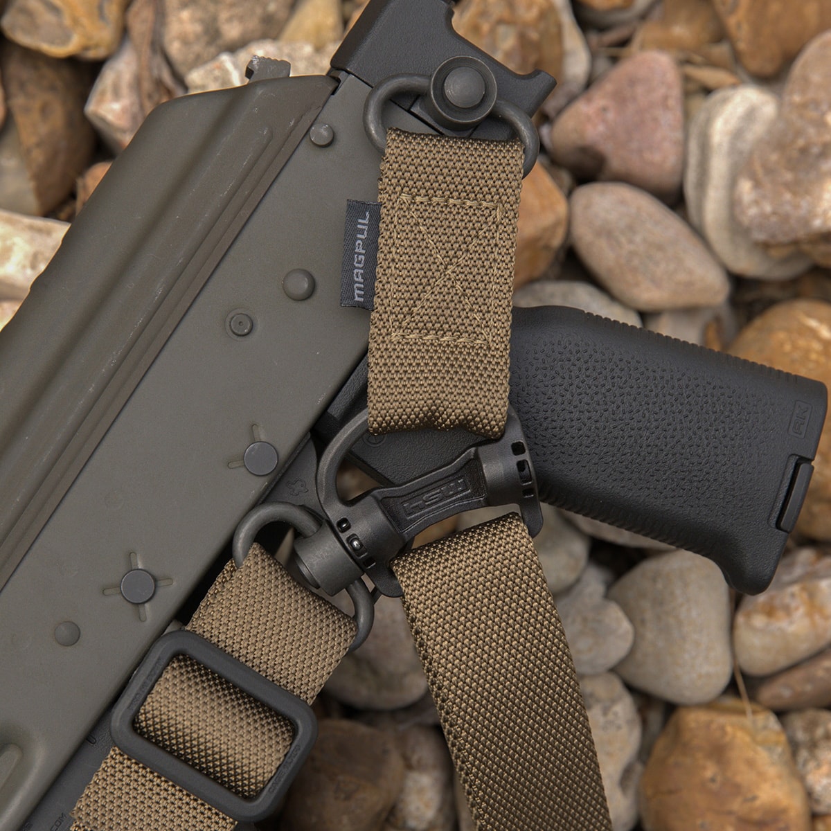 Антабка тактичного ременя Magpul MS1/MS4 QD - Coyote