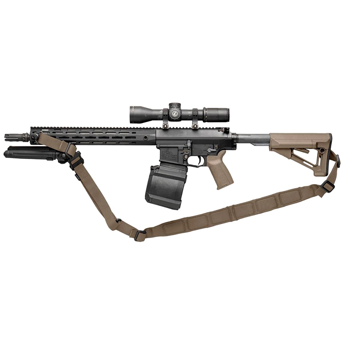 Тактичний ремінь 2-точковий Magpul MS1 Padded Sling - Coyote