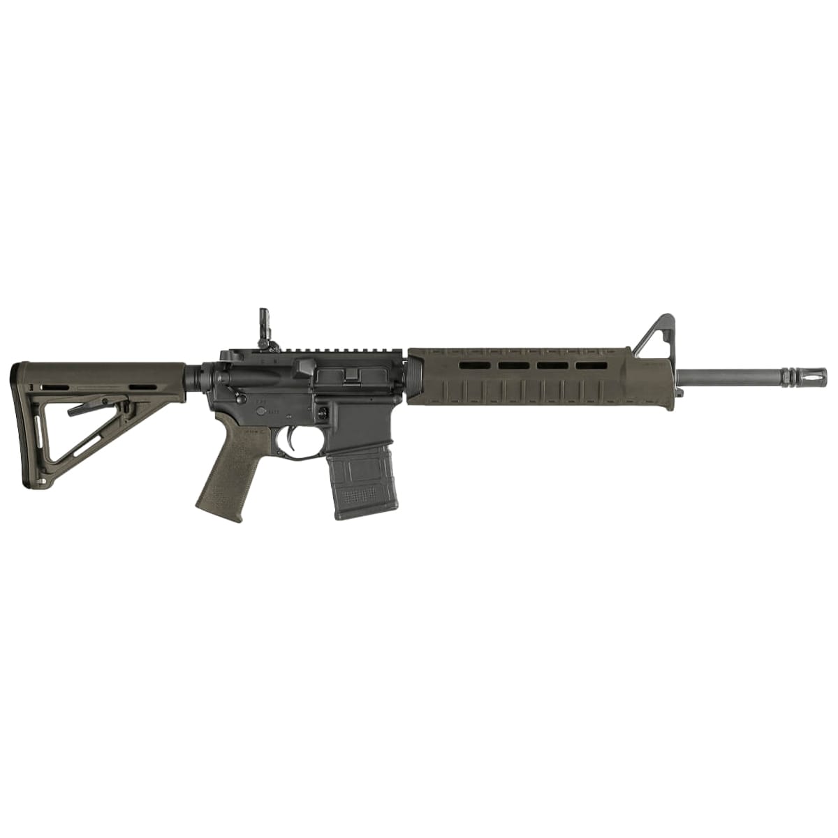 Łoże Magpul MOE SL Hand Guard Mid-Length do karabinków AR15/M4 - OD Green