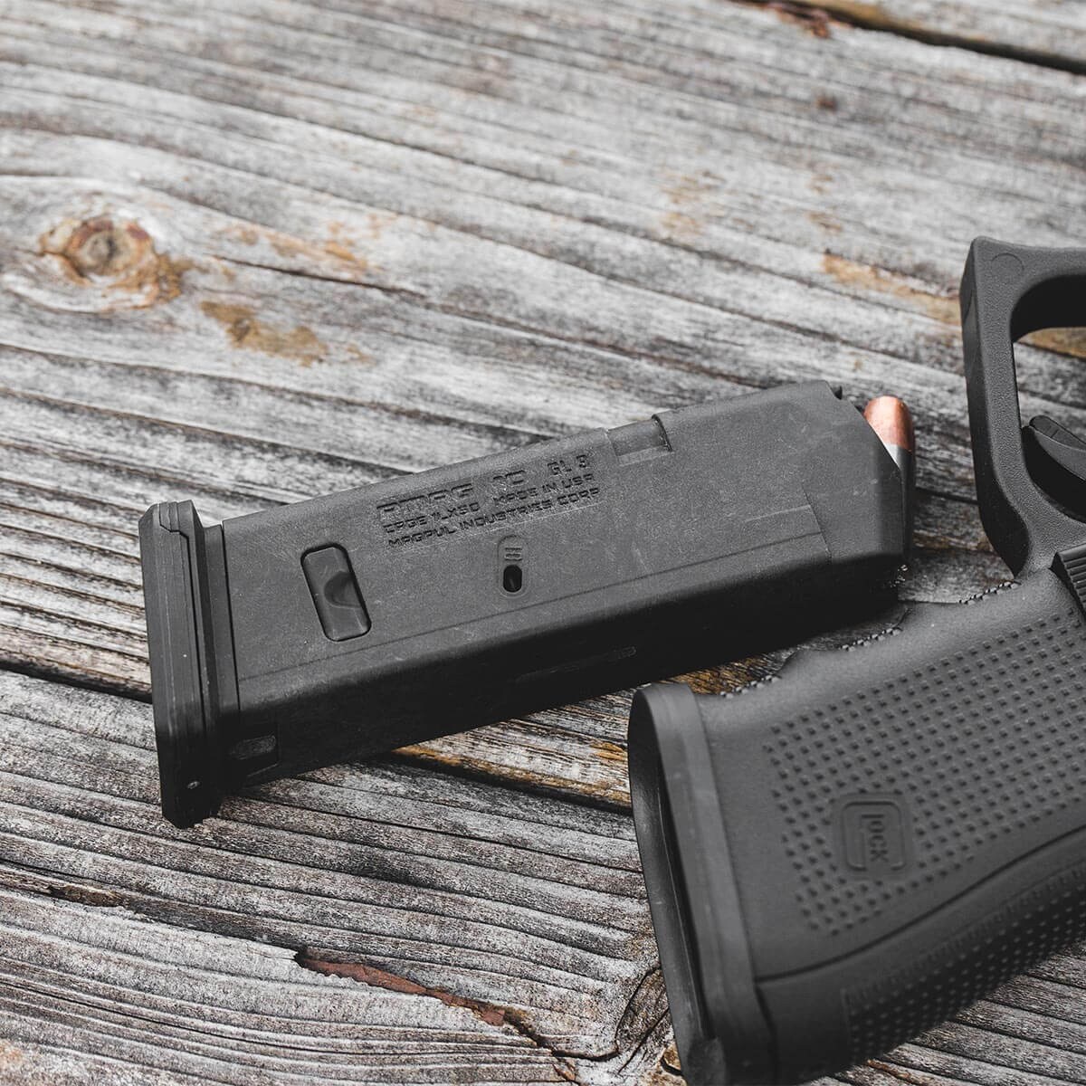 Magazynek 10 nabojowy Magpul PMAG 10 GL9 kal. 9x19 mm do pistoletów Glock 19 - Black