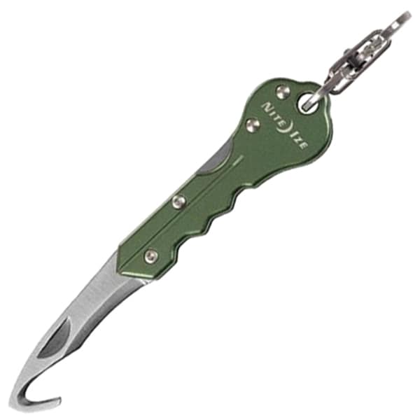 Nóż składany Nite Ize DoohicKey Key Chain Hook Knife - Olive