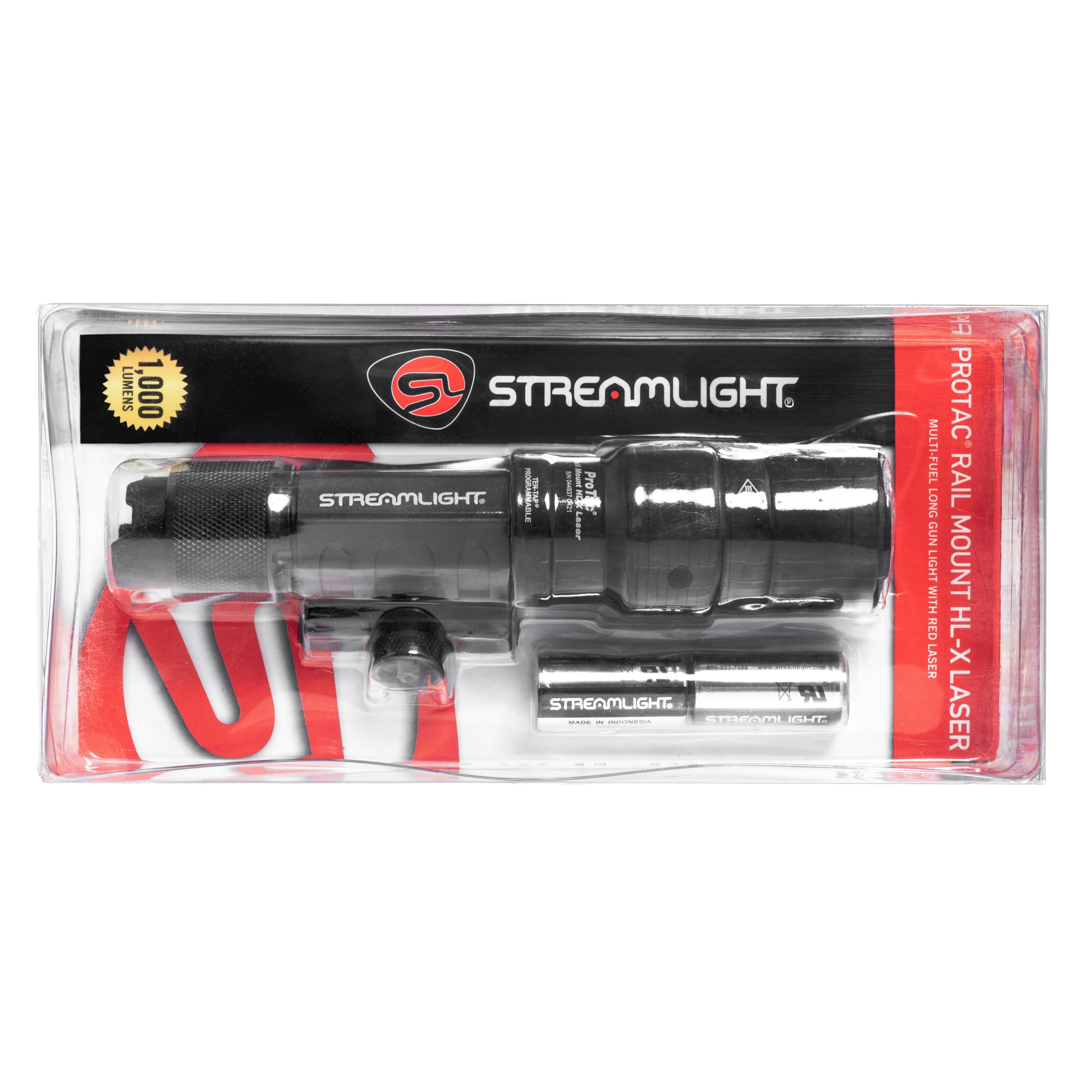 Latarka na broń z celownikiem laserowym Streamlight ProTac Rail Mount HL-X - 1000 lumenów