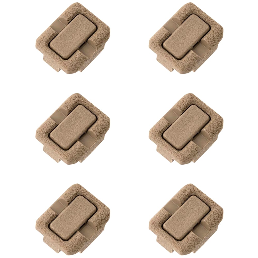 Органайзери для кабелів цівки Magpul Wire Control Kit M-LOK 6 шт. - Flat Dark Earth