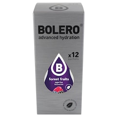 Napój w proszku Bolero Forest Fruit ze stewią 9 g - 12 szt.