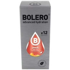 Napój w proszku Bolero Peach ze stewią 9 g - 12 szt.