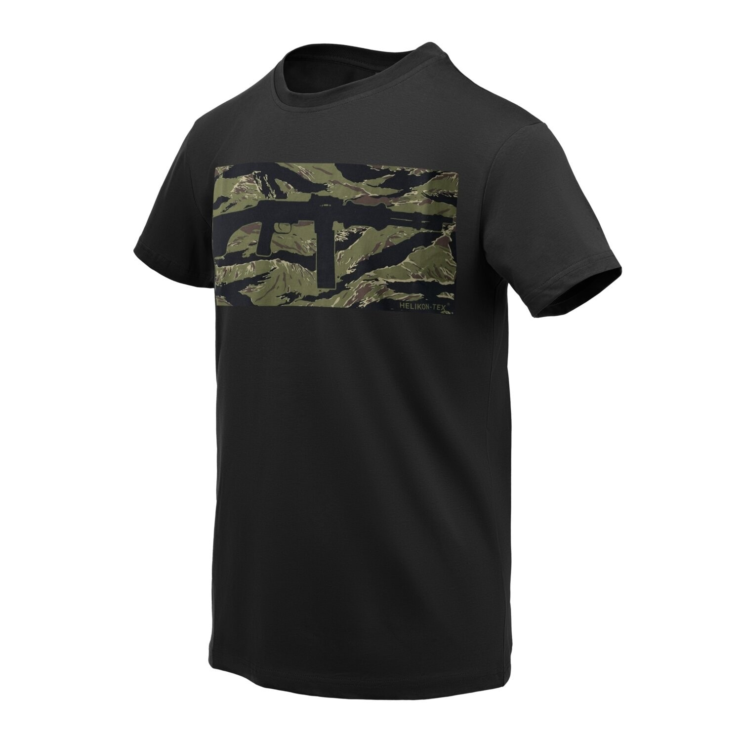 Koszulka T-Shirt Helikon-Tex RPD - Black/Tiger Stripe