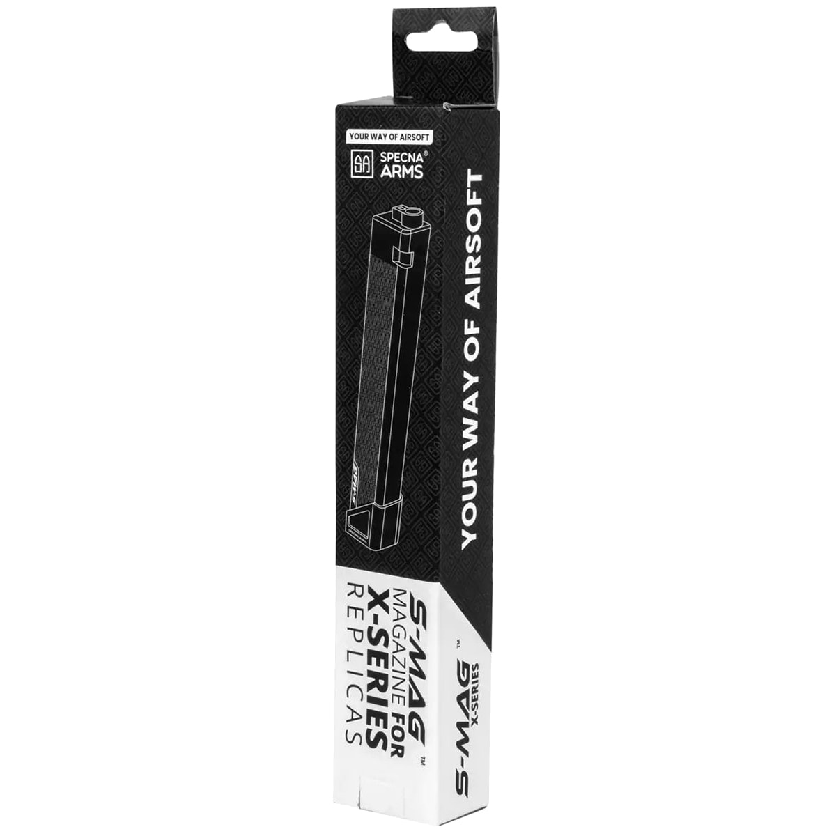 Magazynek Specna Arms Mid-Cap S-Mag do replik z serii X - Black