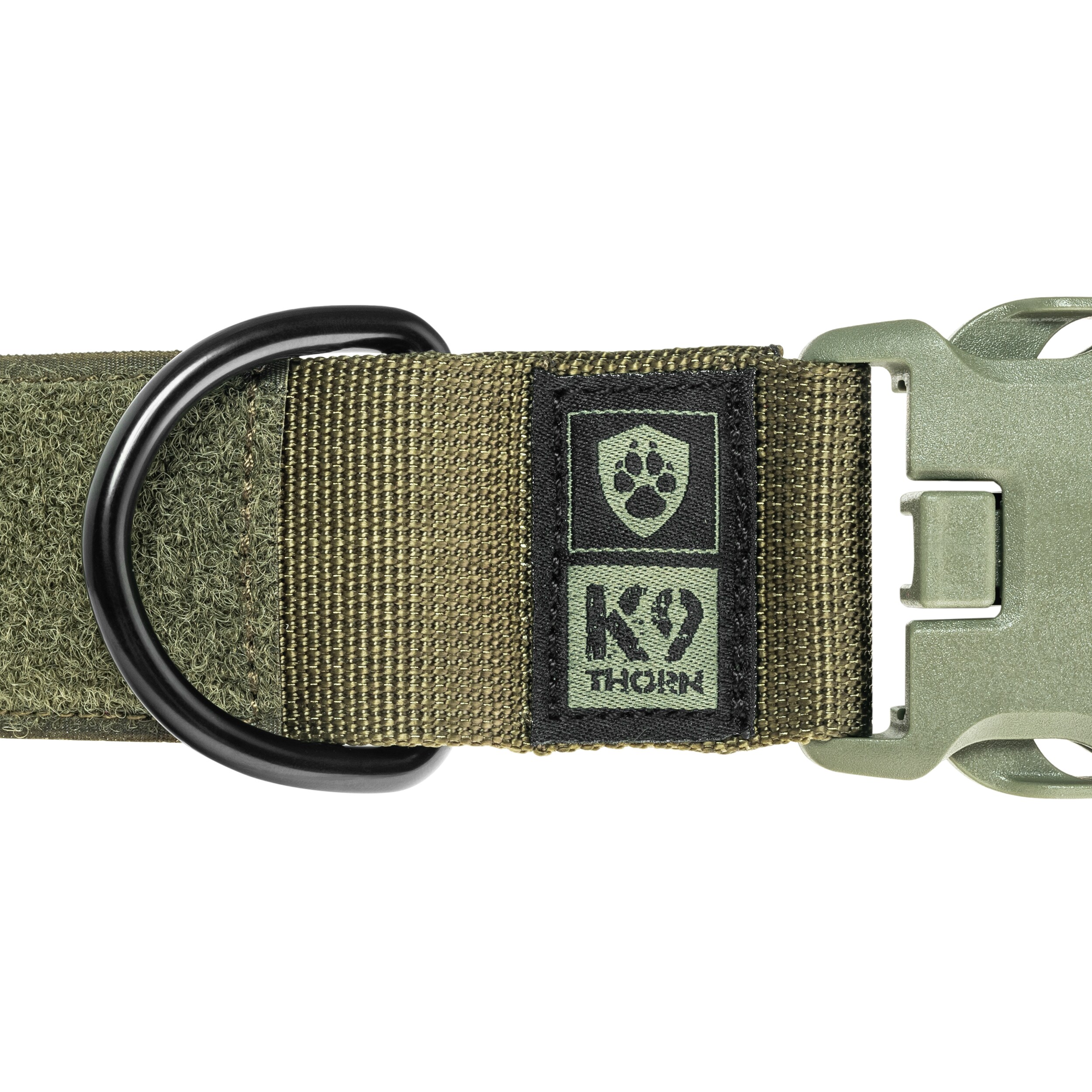 Obroża dla psa K9 Thorn 40 mm - Olive