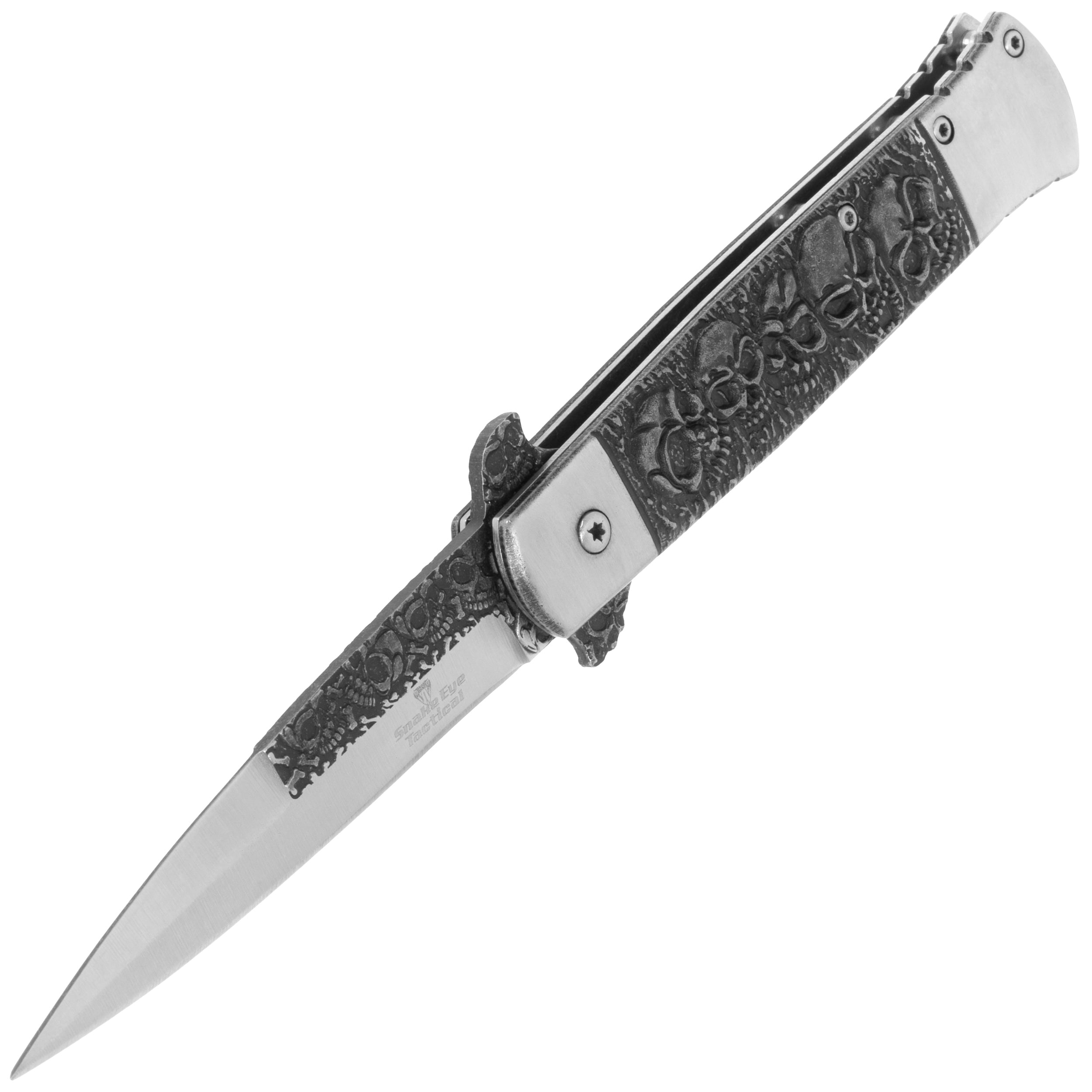 Nóż składany Master Cutlery Snake Eye Spring Assisted - Black