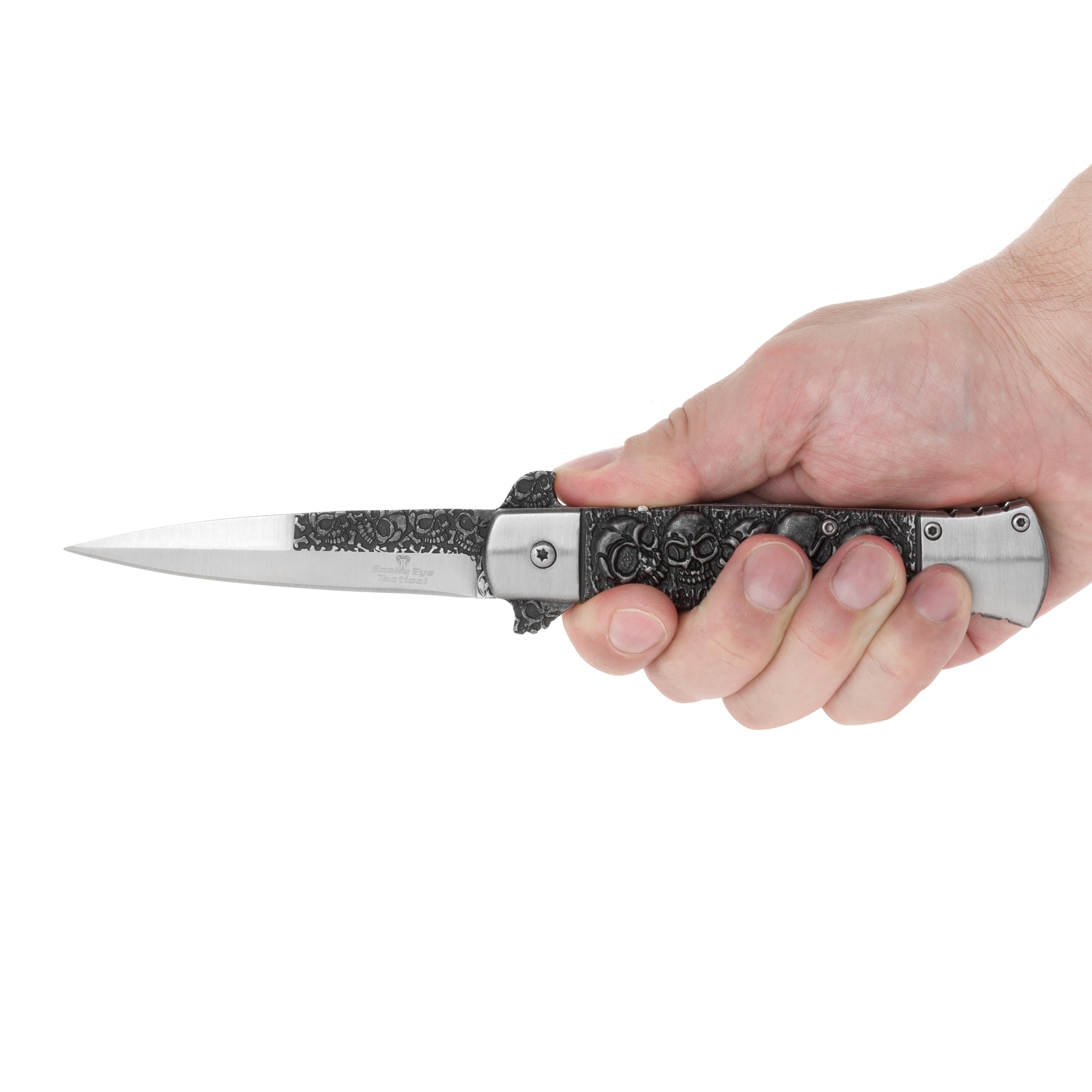 Nóż składany Master Cutlery Snake Eye Spring Assisted - Black