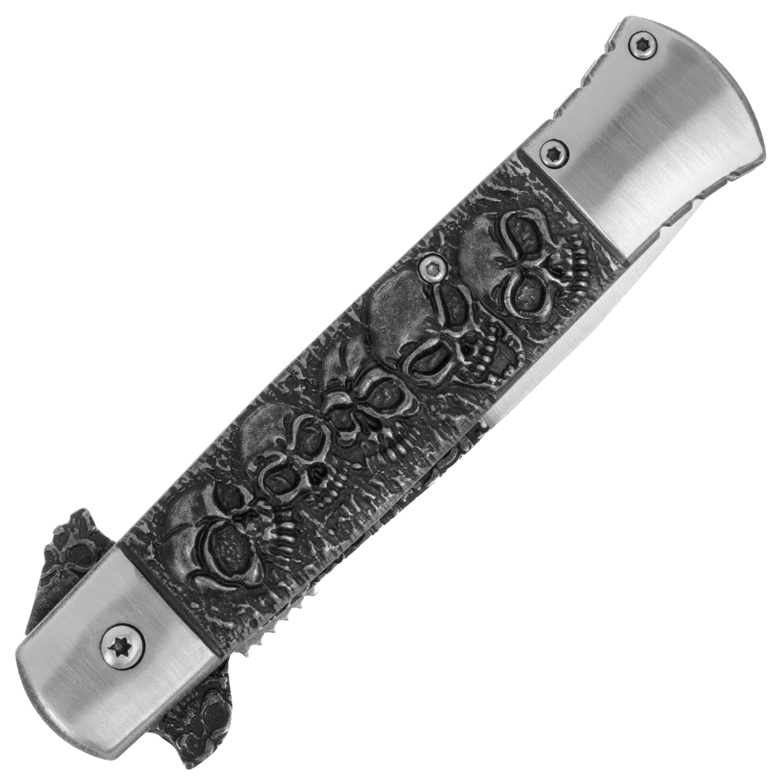 Nóż składany Master Cutlery Snake Eye Spring Assisted - Black