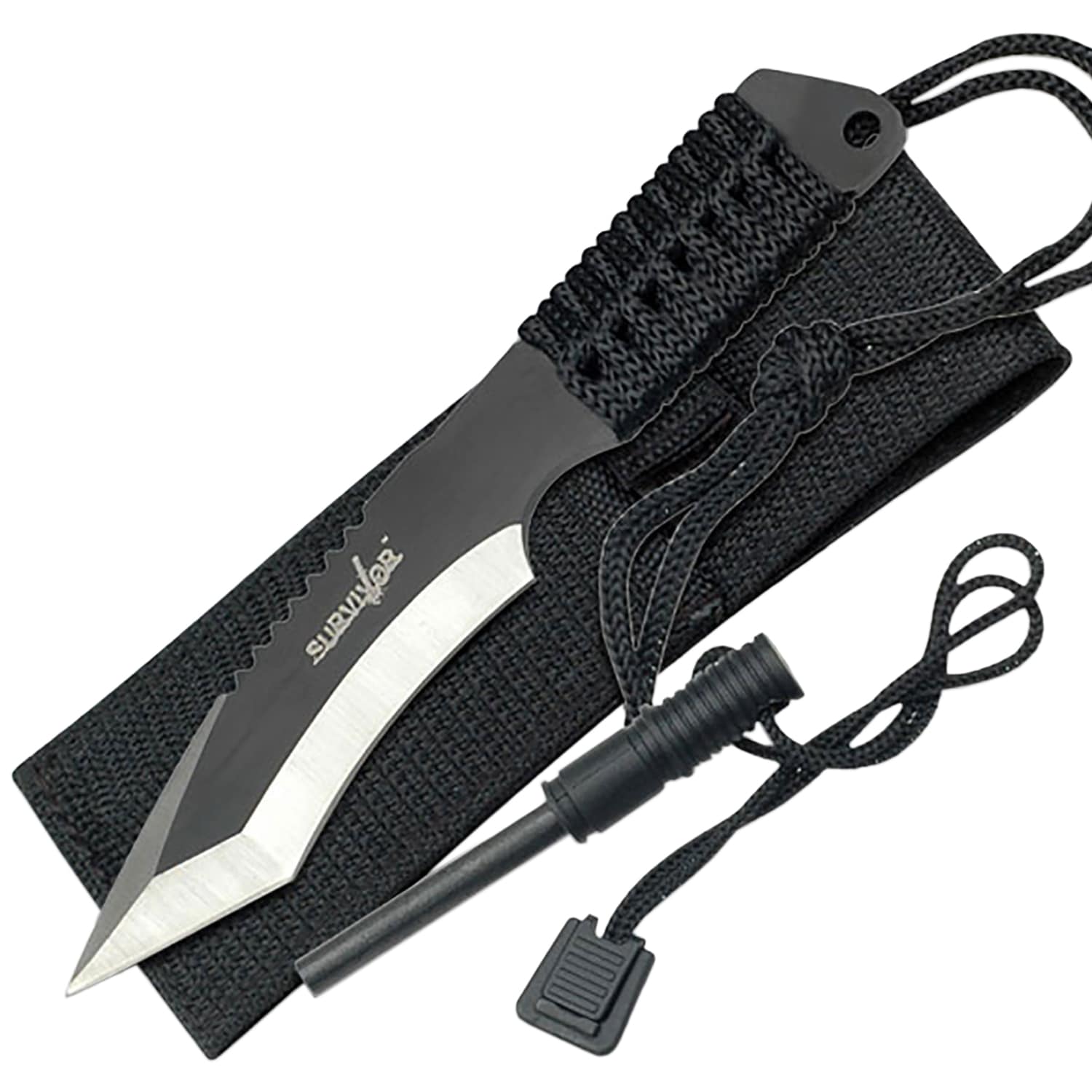 Nóż Master Cutlery Survivor Fixed Blade Hk-759 - Black