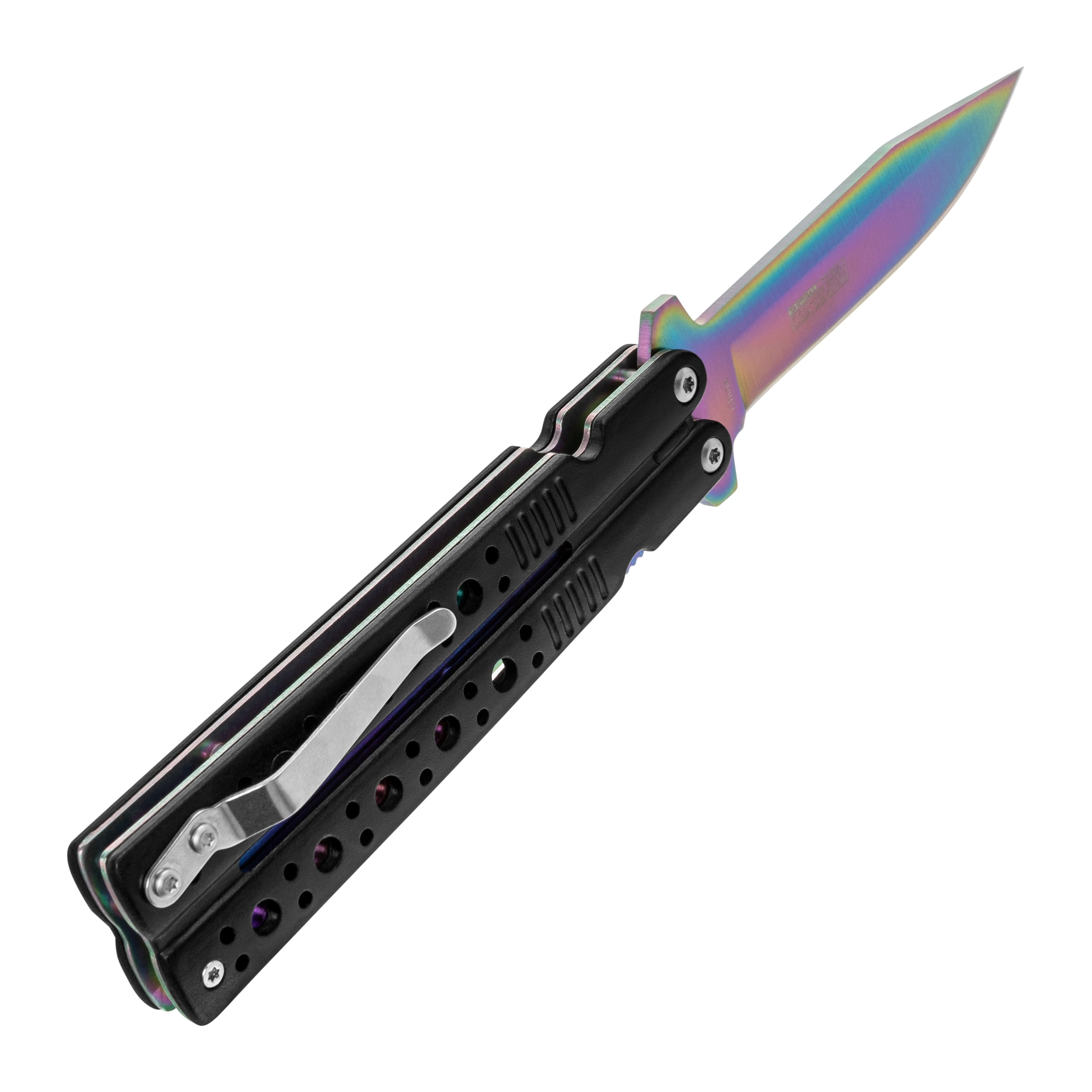 Nóż składany Master Cutlery Tac-Force TF-528 - Black/Rainbow