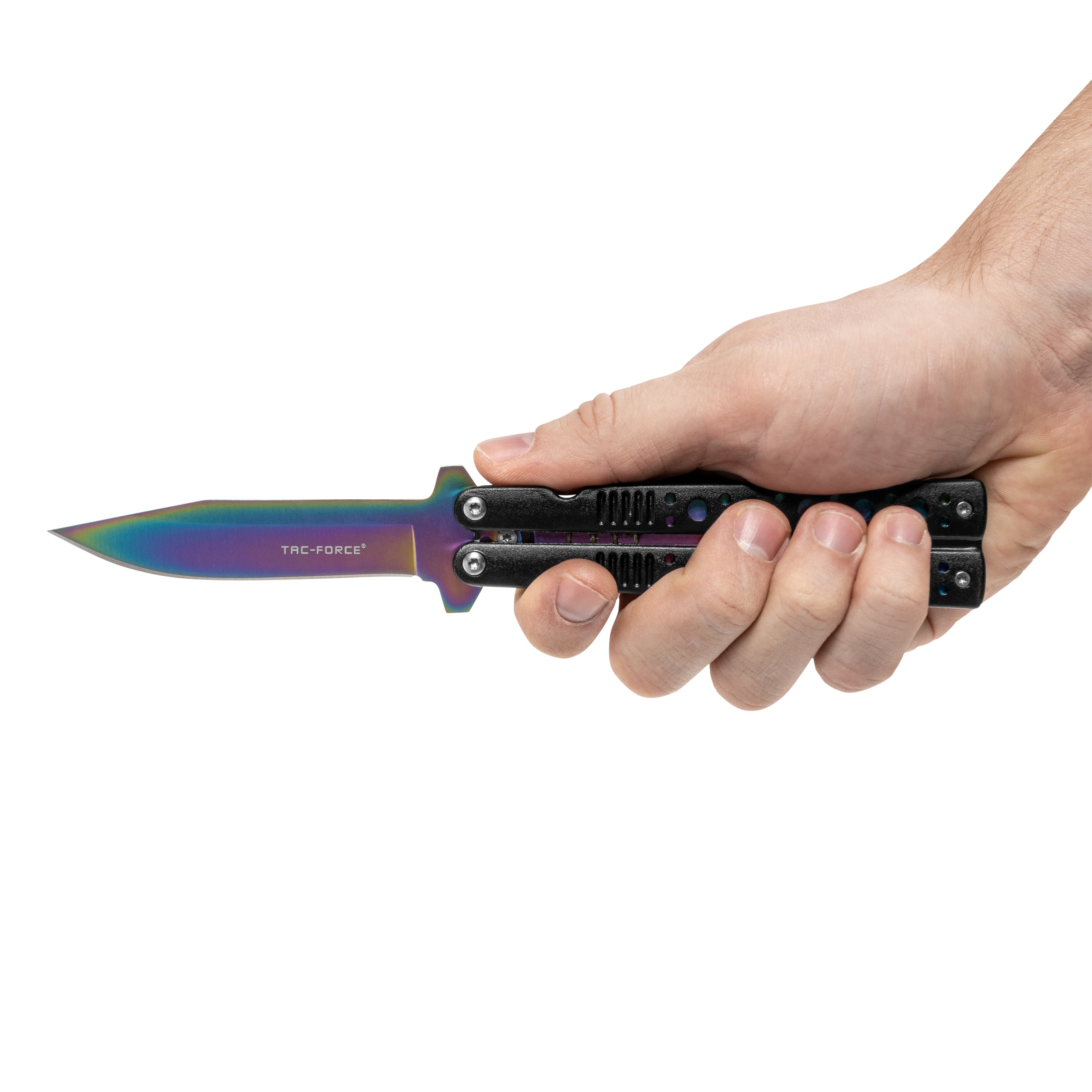 Nóż składany Master Cutlery Tac-Force TF-528 - Black/Rainbow