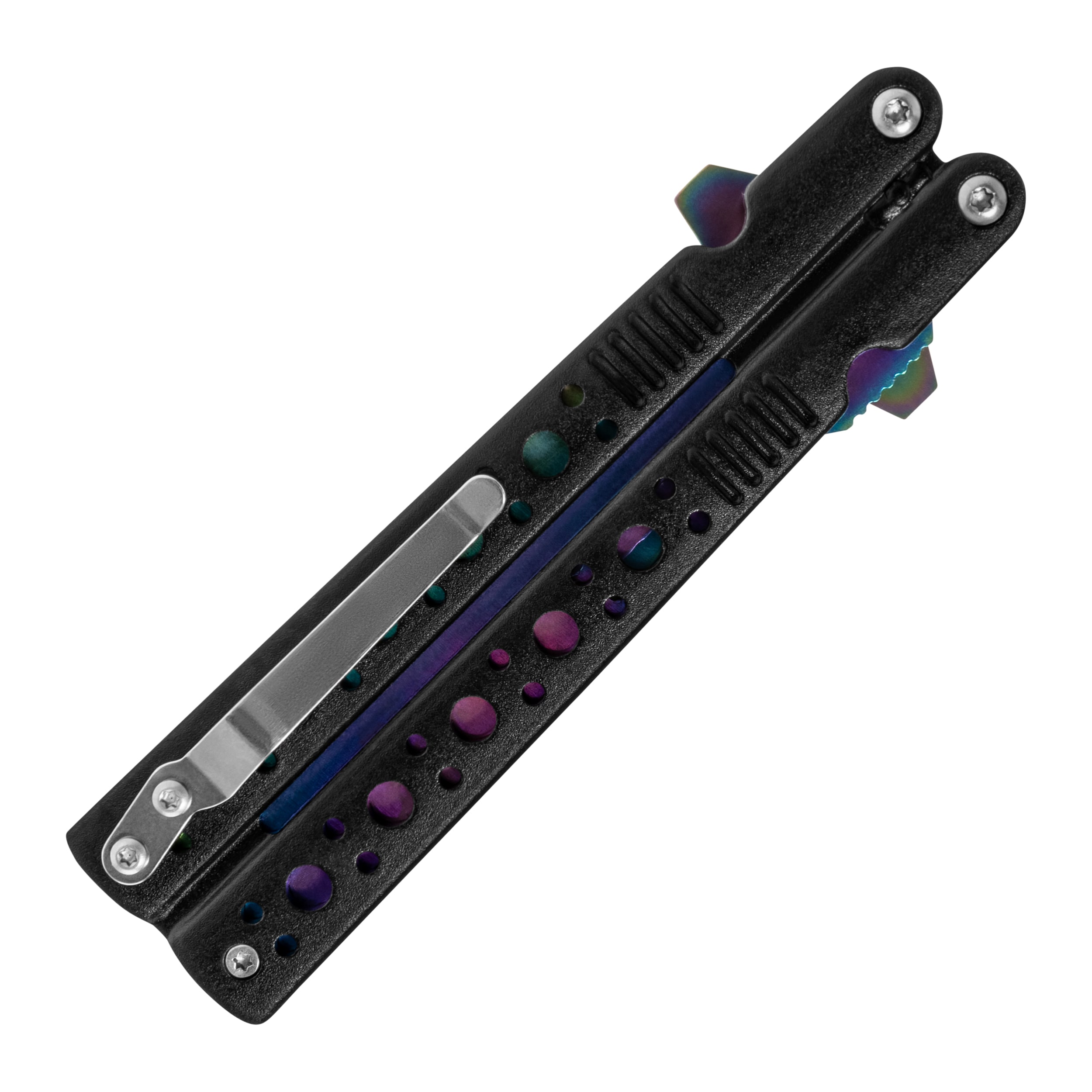 Nóż składany Master Cutlery Tac-Force TF-528 - Black/Rainbow