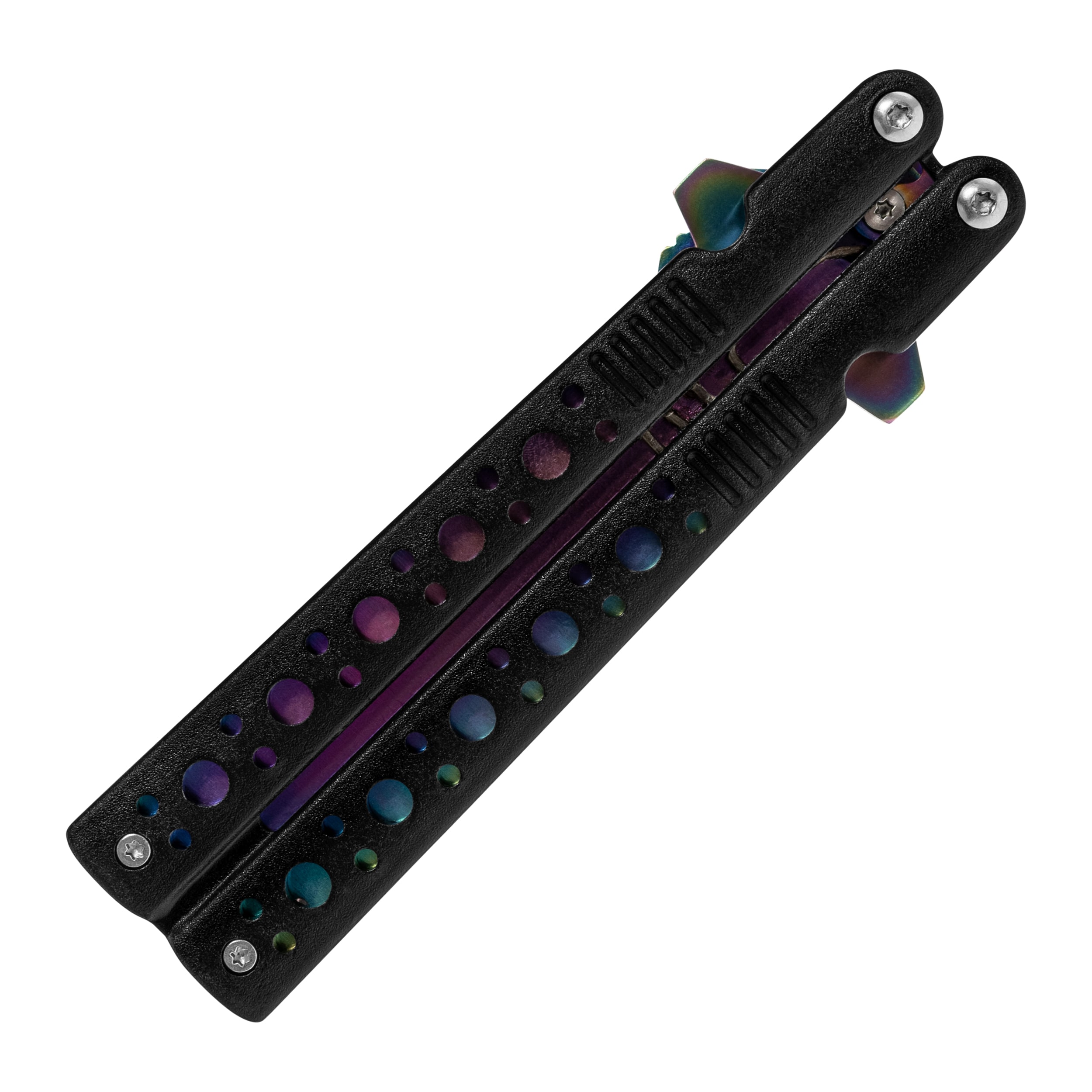 Nóż składany Master Cutlery Tac-Force TF-528 - Black/Rainbow