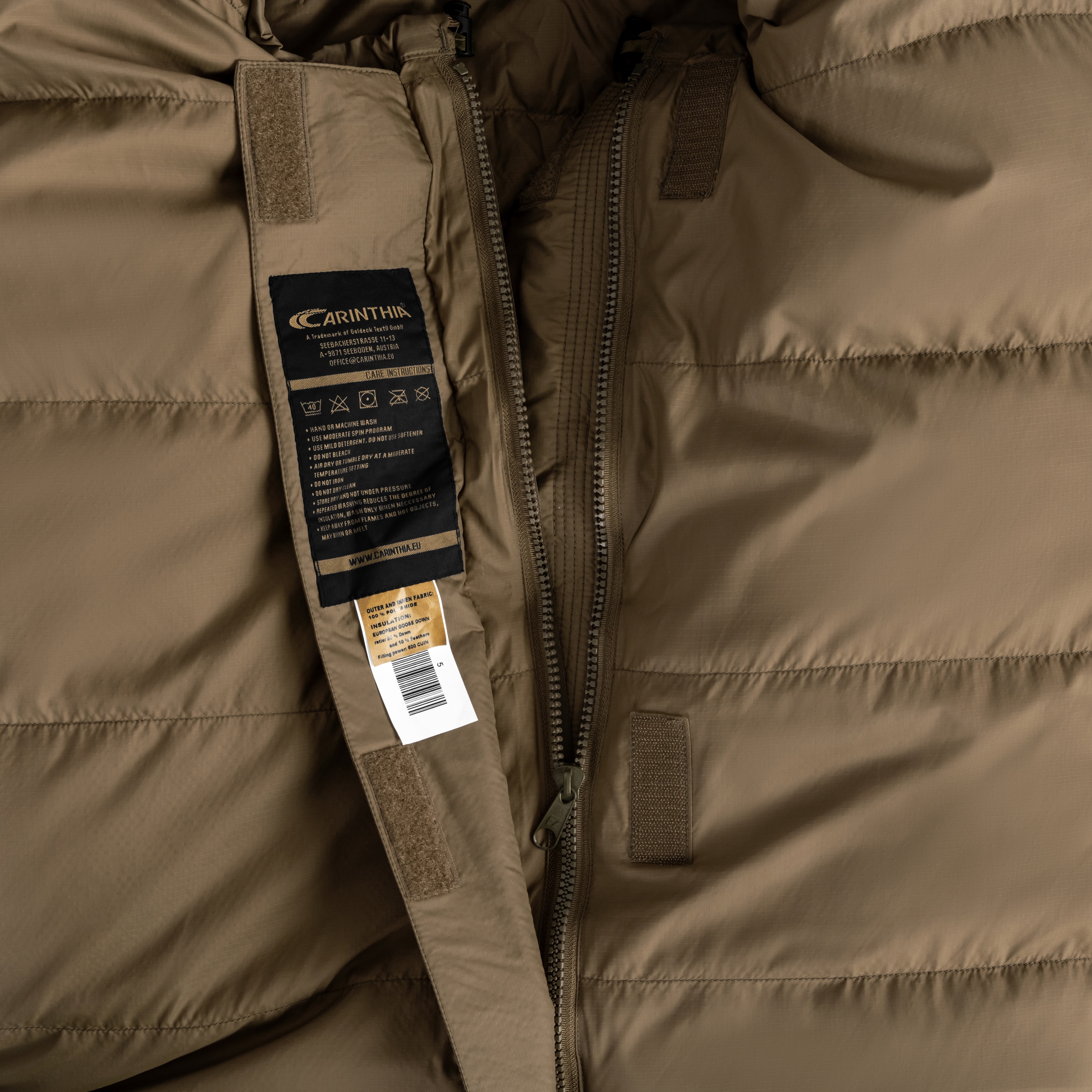 Śpiwór Carinthia XP Down 1000 Medium - Olive