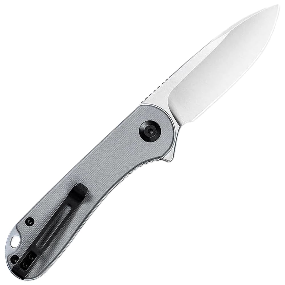 Civivi D2 Elementum Flipper Folding Knife C907B - Satin/Grey G10