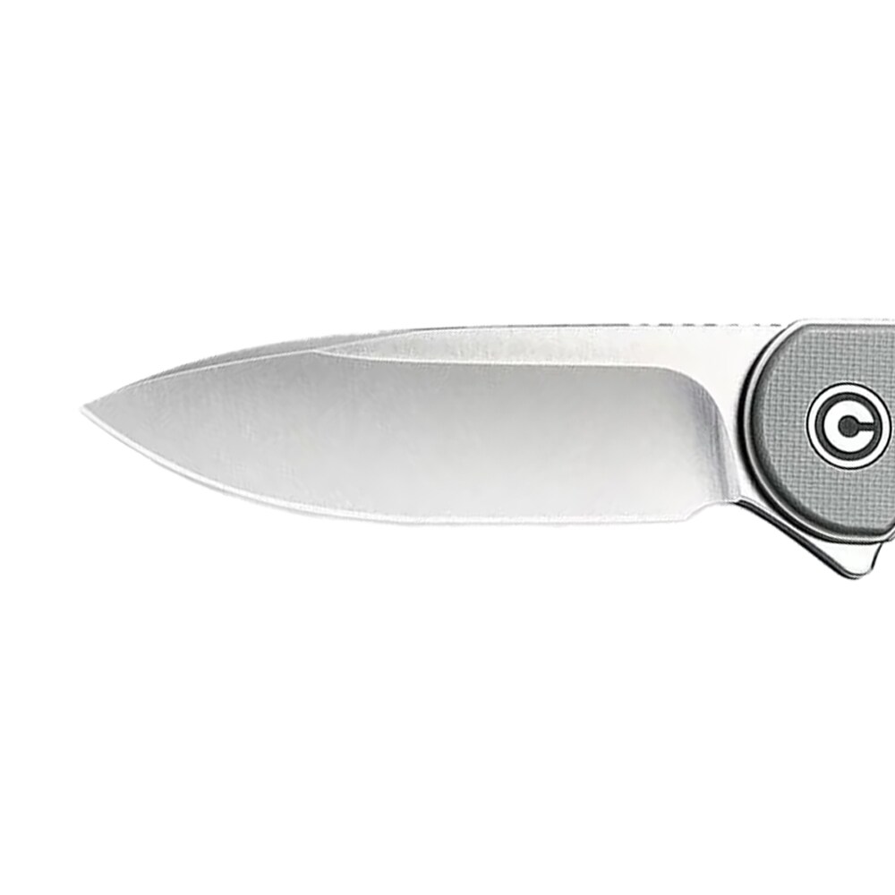 Civivi D2 Elementum Flipper Folding Knife C907B - Satin/Grey G10