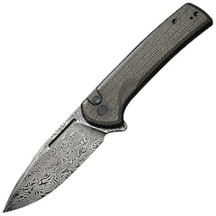 Nóż składany Civivi Conspirator Damascus - Dark Green
