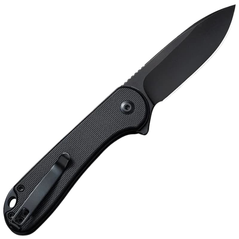 Civivi Elementum II Black Stonewashed Folding Knife - Black