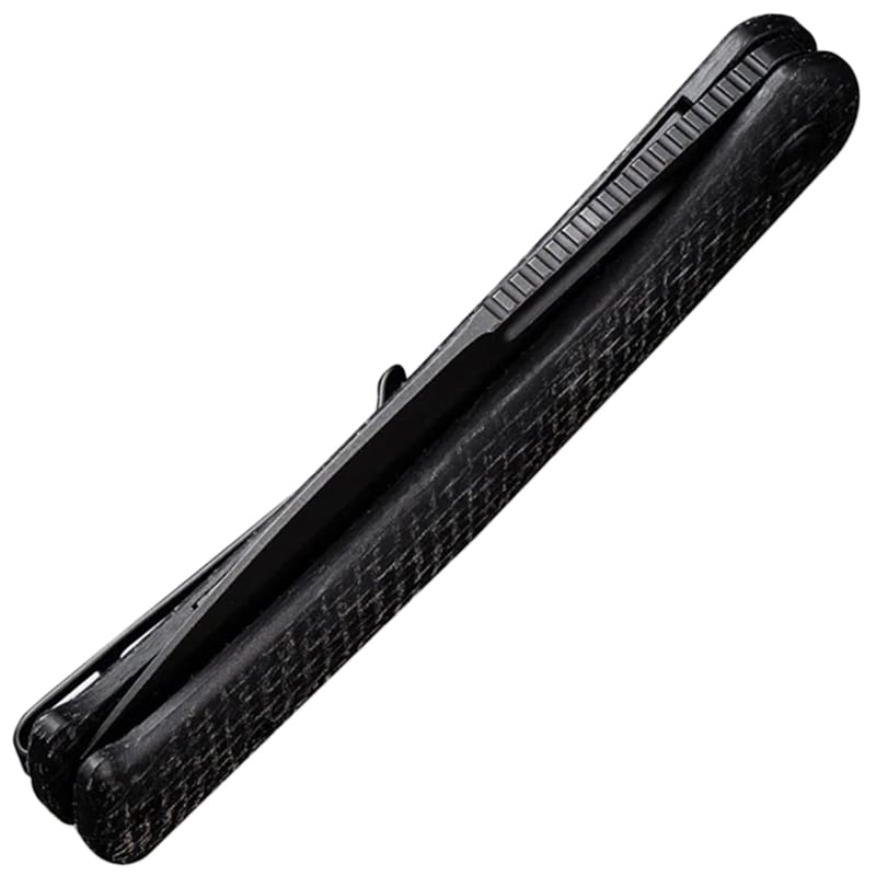 Civivi Elementum II Black Stonewashed Folding Knife - Black