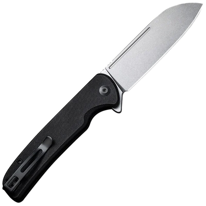 Civivi Chevalier Stonewashed G10 Folding Knife - Black