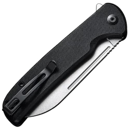 Civivi Chevalier Stonewashed G10 Folding Knife - Black