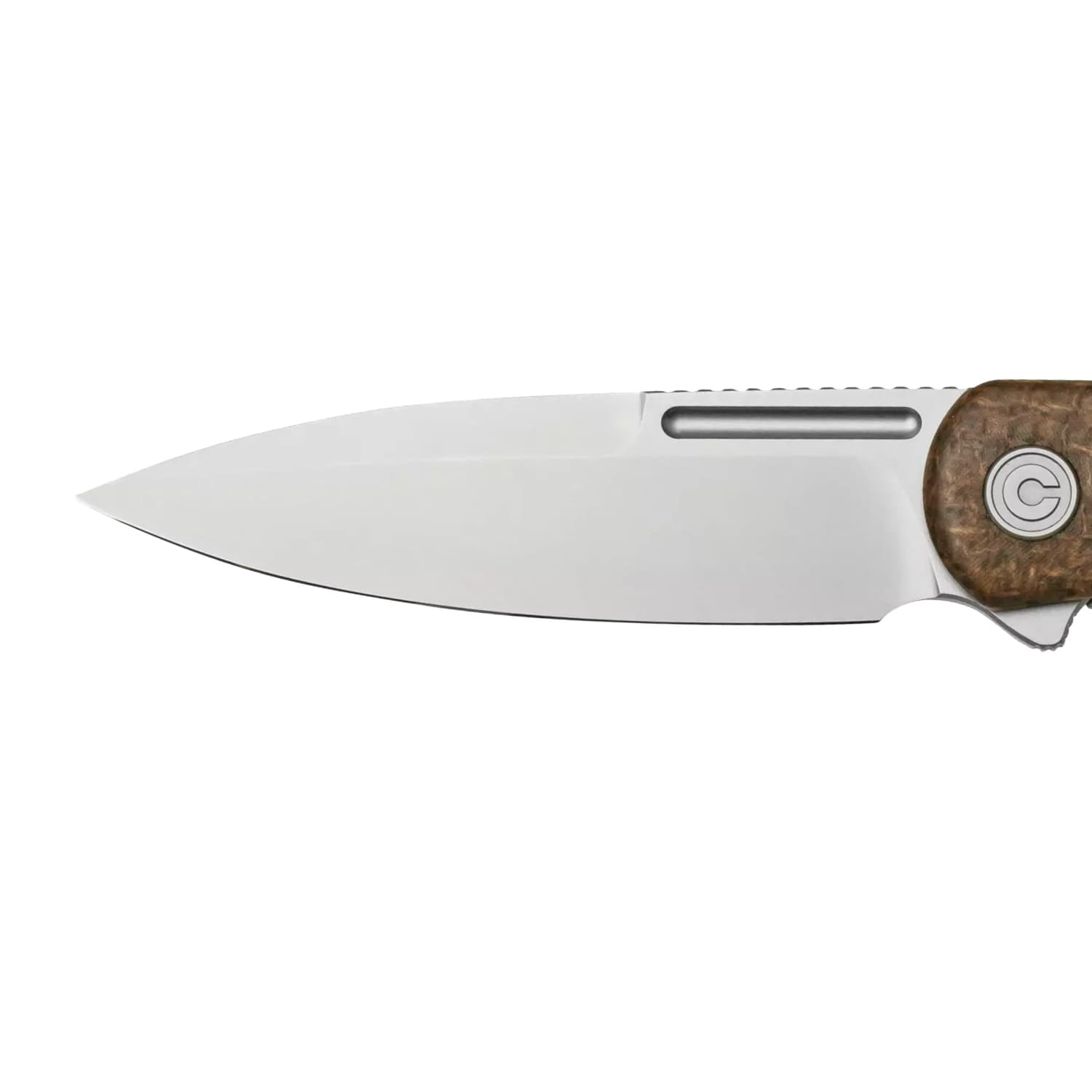 Nóż składany Civivi Cetos Micarta with Stainless Steel Handle - Brown/Grey