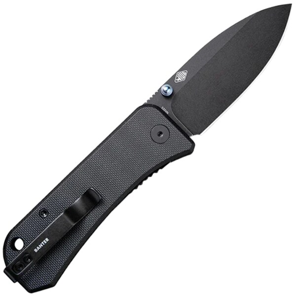 Nóż składany WE Knife Banter Thumb Stud G10 Handle - Black Stonewash