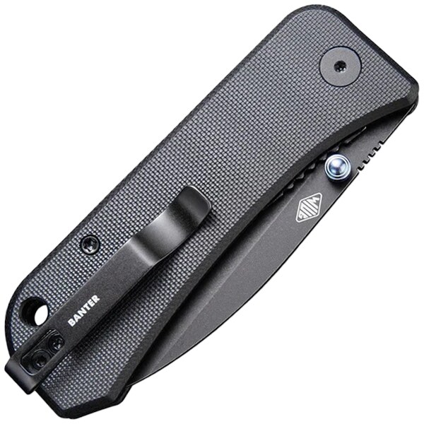 Nóż składany WE Knife Banter Thumb Stud G10 Handle - Black Stonewash