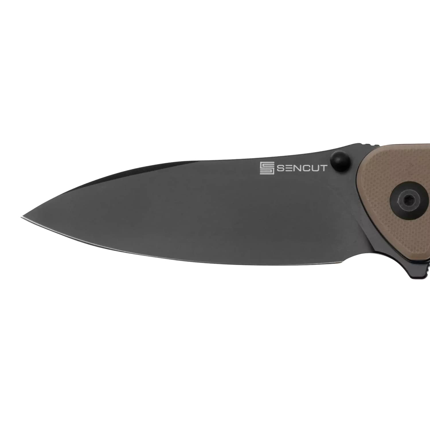 Sencut Borzam Folding Knife - Tan