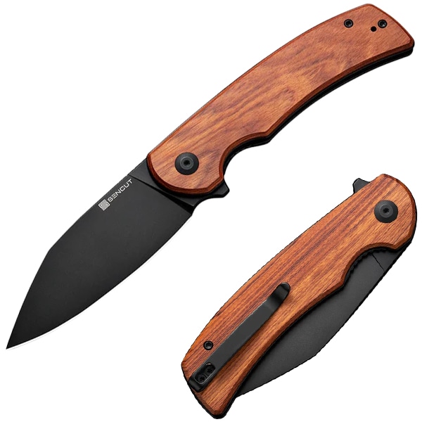 Nóż składany WE Knife Sencut Omniform - Guibourtia Wood
