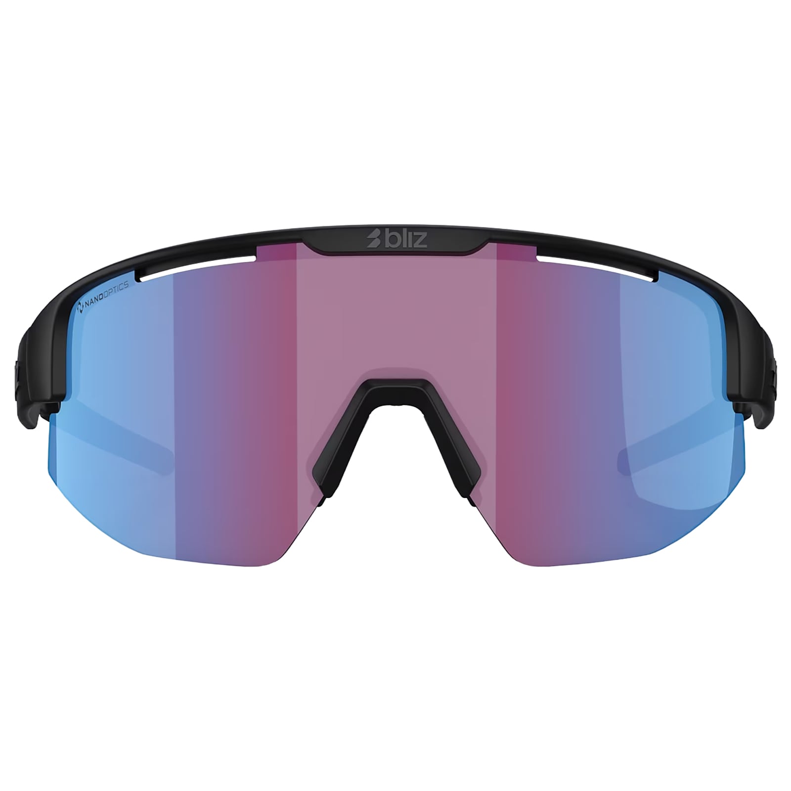 Okulary przeciwsłoneczne Bliz Matrix Nano Optics - Black/Rose Violet Blue