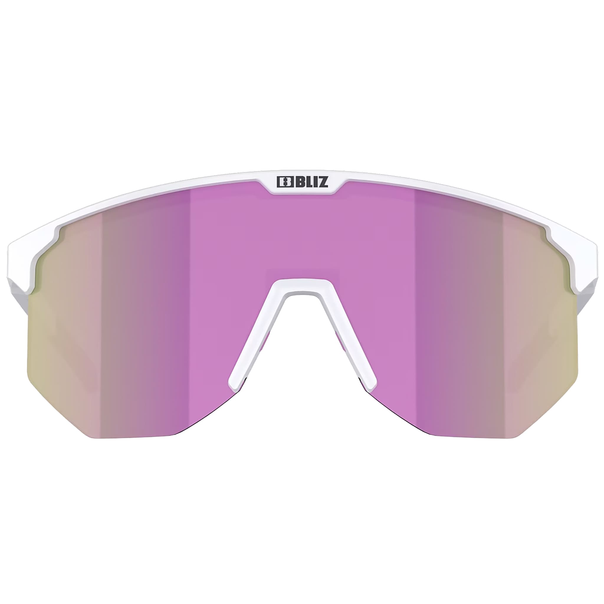 Okulary przeciwsłoneczne Bliz Hero - Matt White/Brown Pink