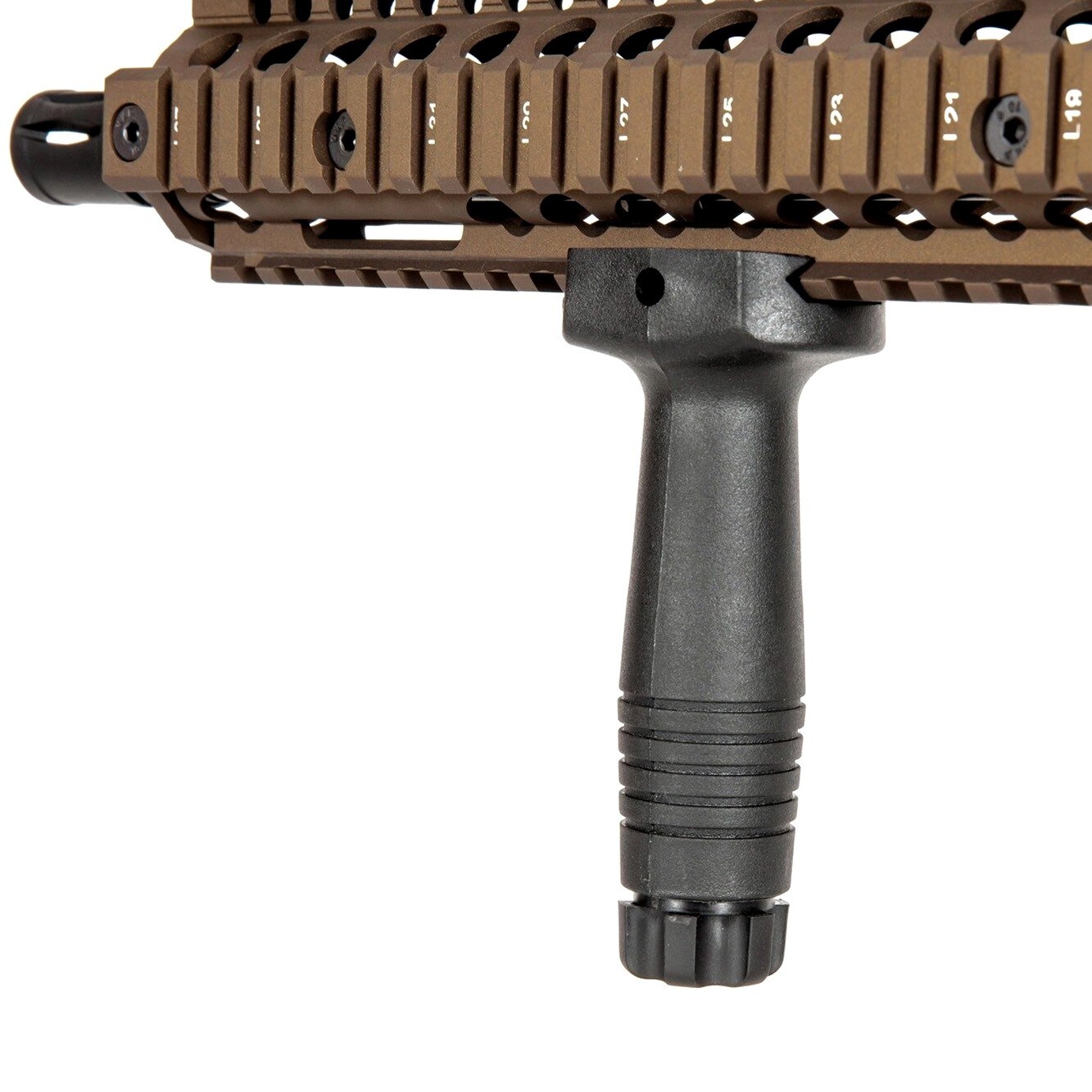 Karabinek szturmowy AEG Daniel Defense MK18 SA-E19 EDGE HAL ETU 1.14 J - Chaos Bronze