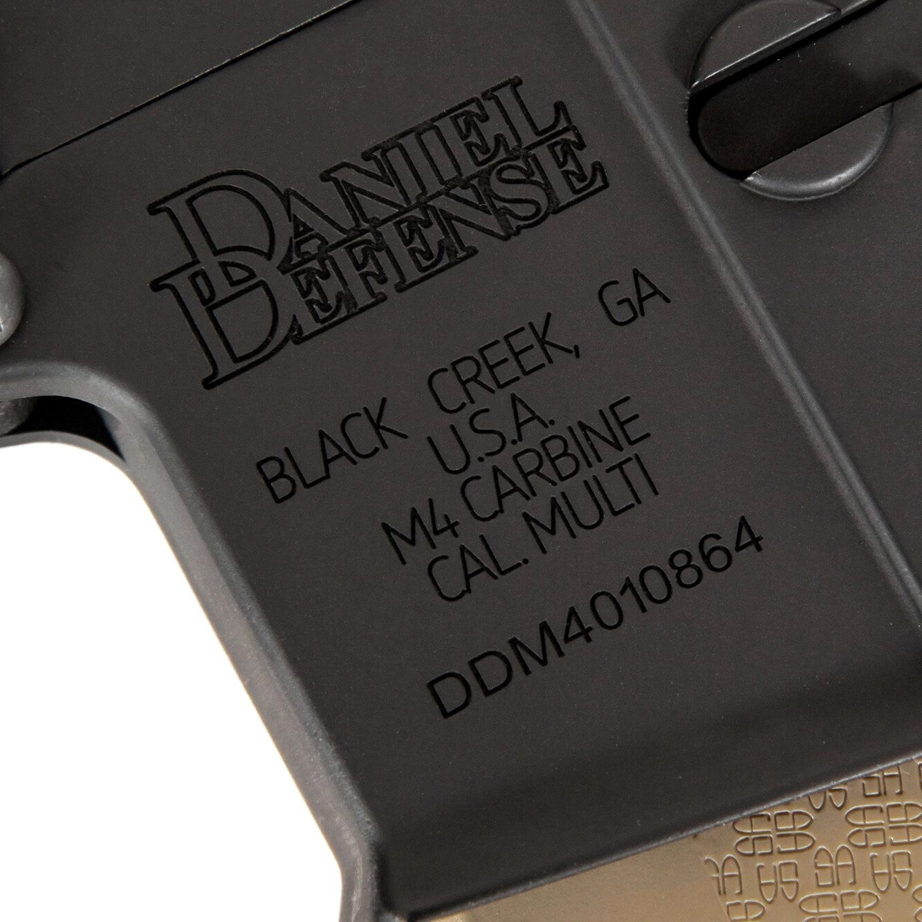 Karabinek szturmowy AEG Daniel Defense MK18 SA-E19 EDGE HAL ETU 1.14 J - Chaos Bronze