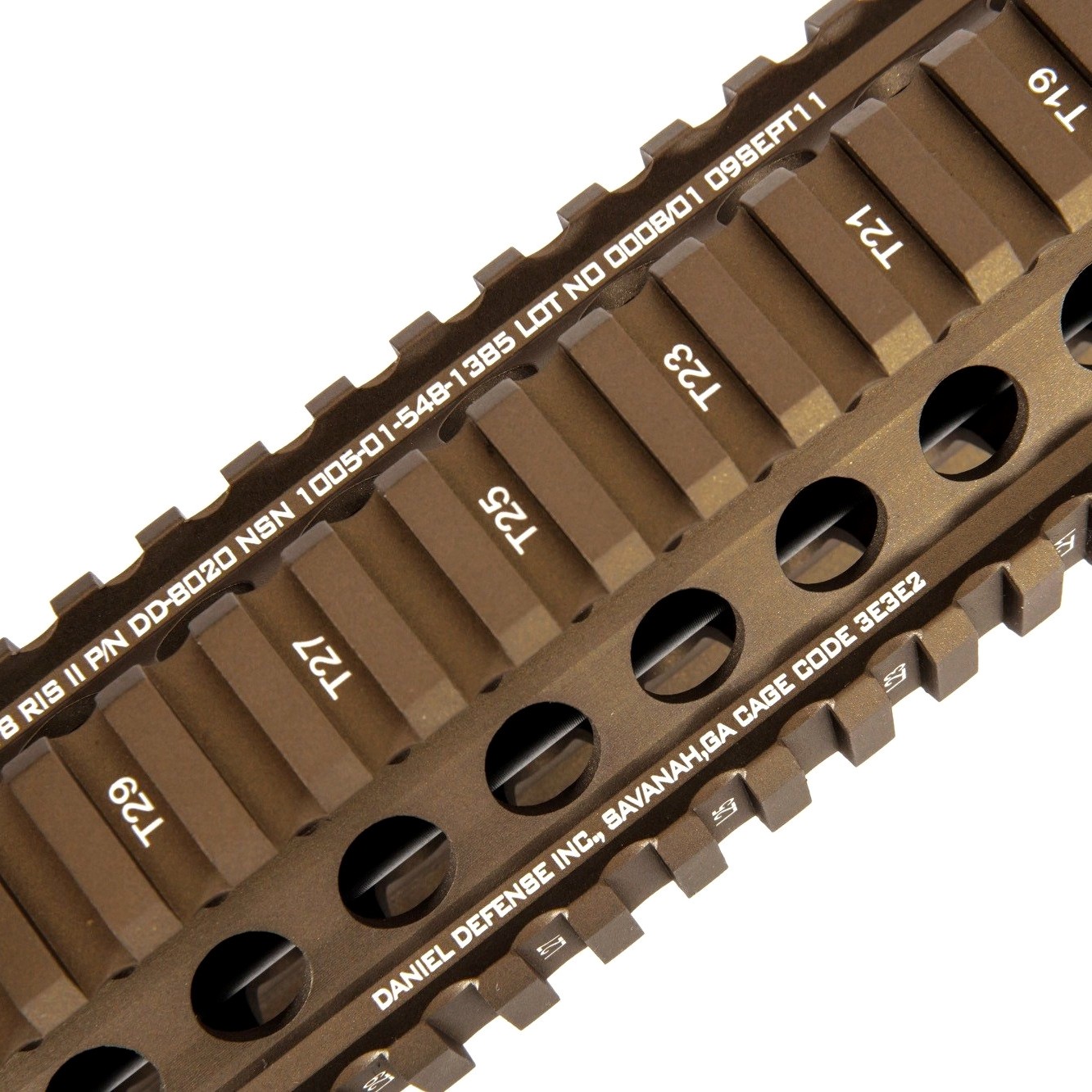 Karabinek szturmowy AEG Daniel Defense MK18 SA-E19 EDGE HAL ETU 1.14 J - Chaos Bronze
