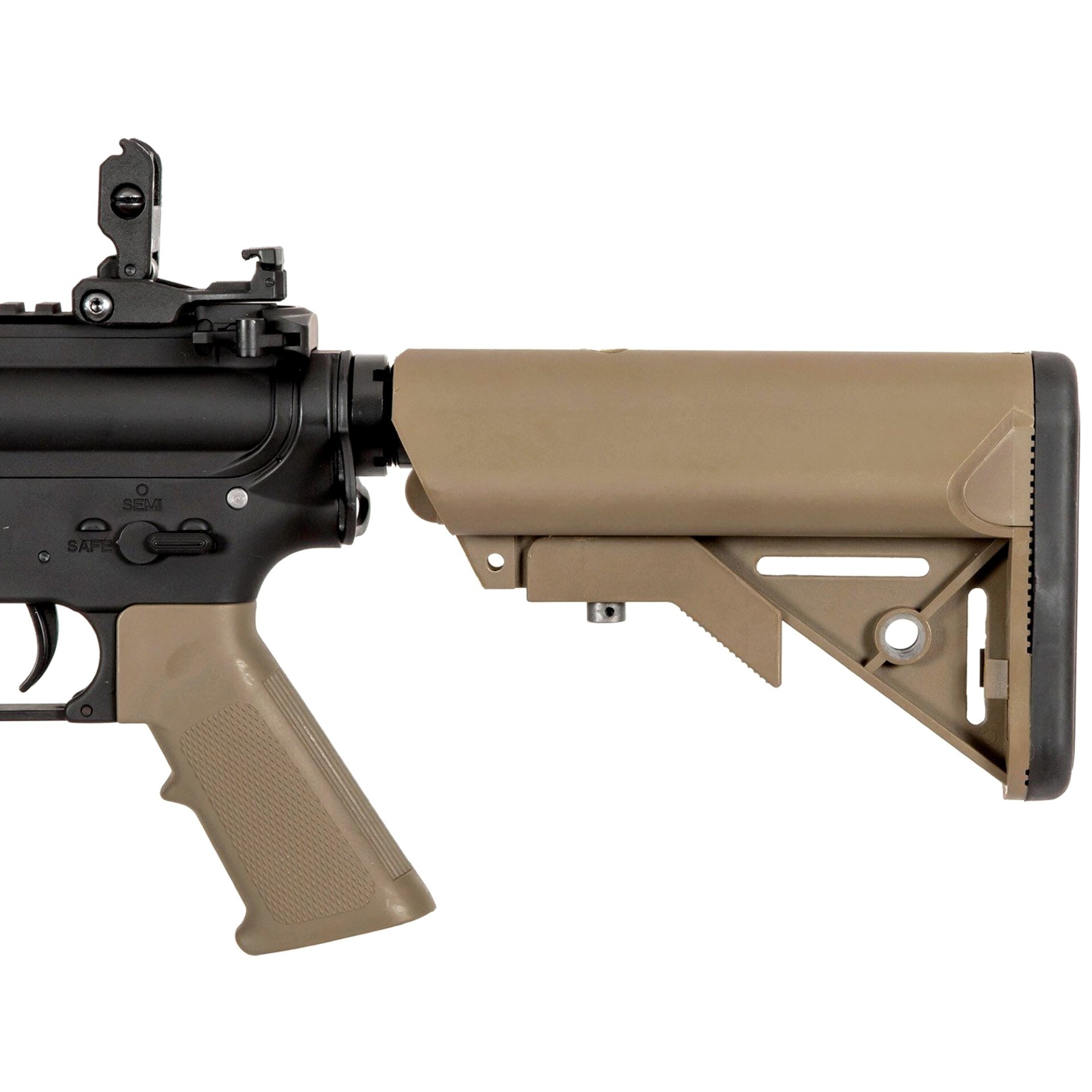 Karabinek szturmowy AEG Daniel Defense MK18 SA-E19 EDGE HAL ETU 1.14 J - Chaos Bronze