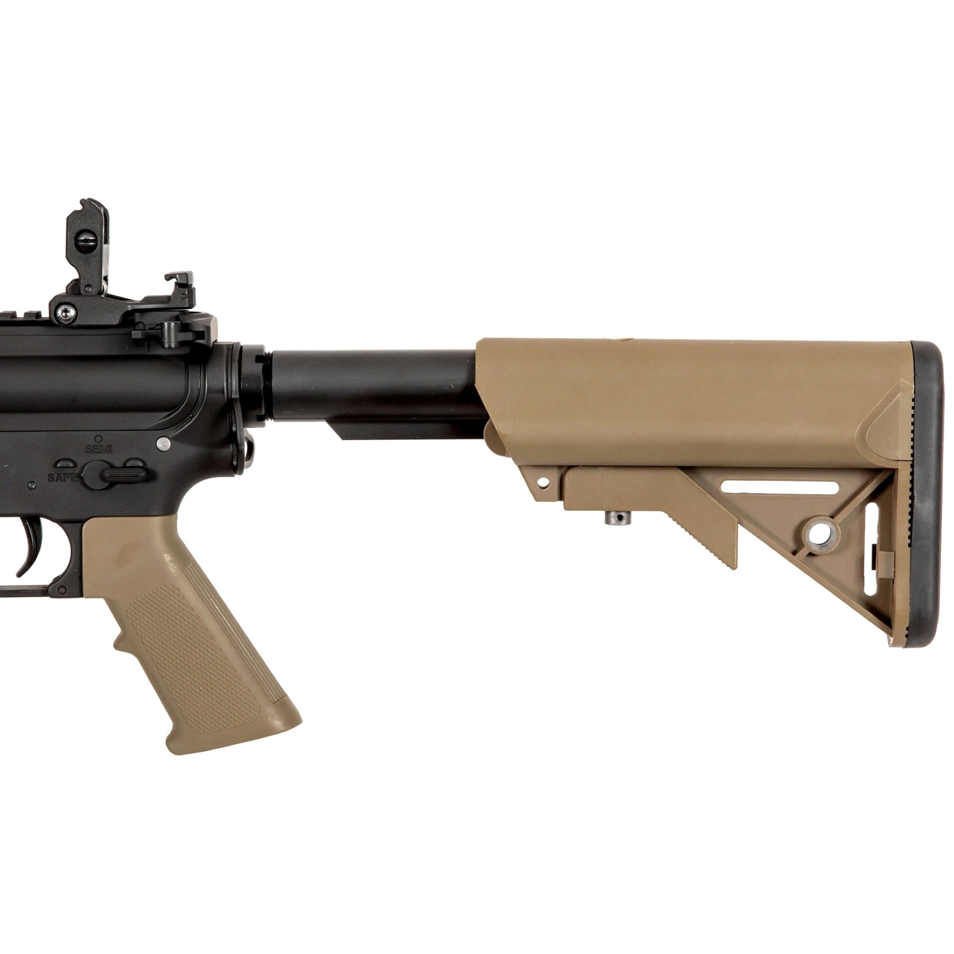 Karabinek szturmowy AEG Daniel Defense MK18 SA-E19 EDGE HAL ETU 1.14 J - Chaos Bronze