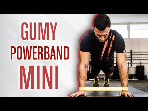 Guma oporowa do ćwiczeń DBX Bushido 8-15 kg - Zielona