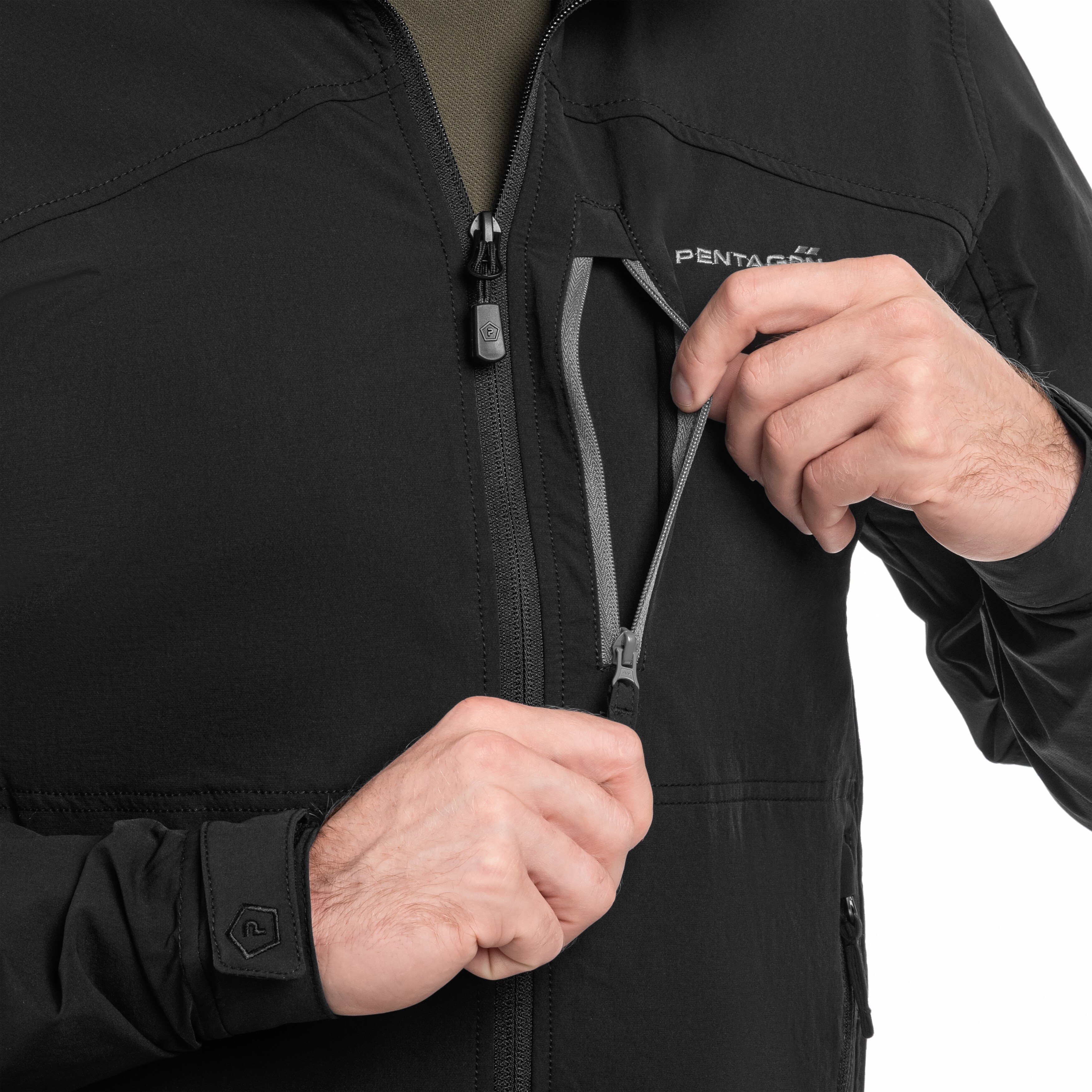 Kurtka Pentagon Elite Light Softshell - Black