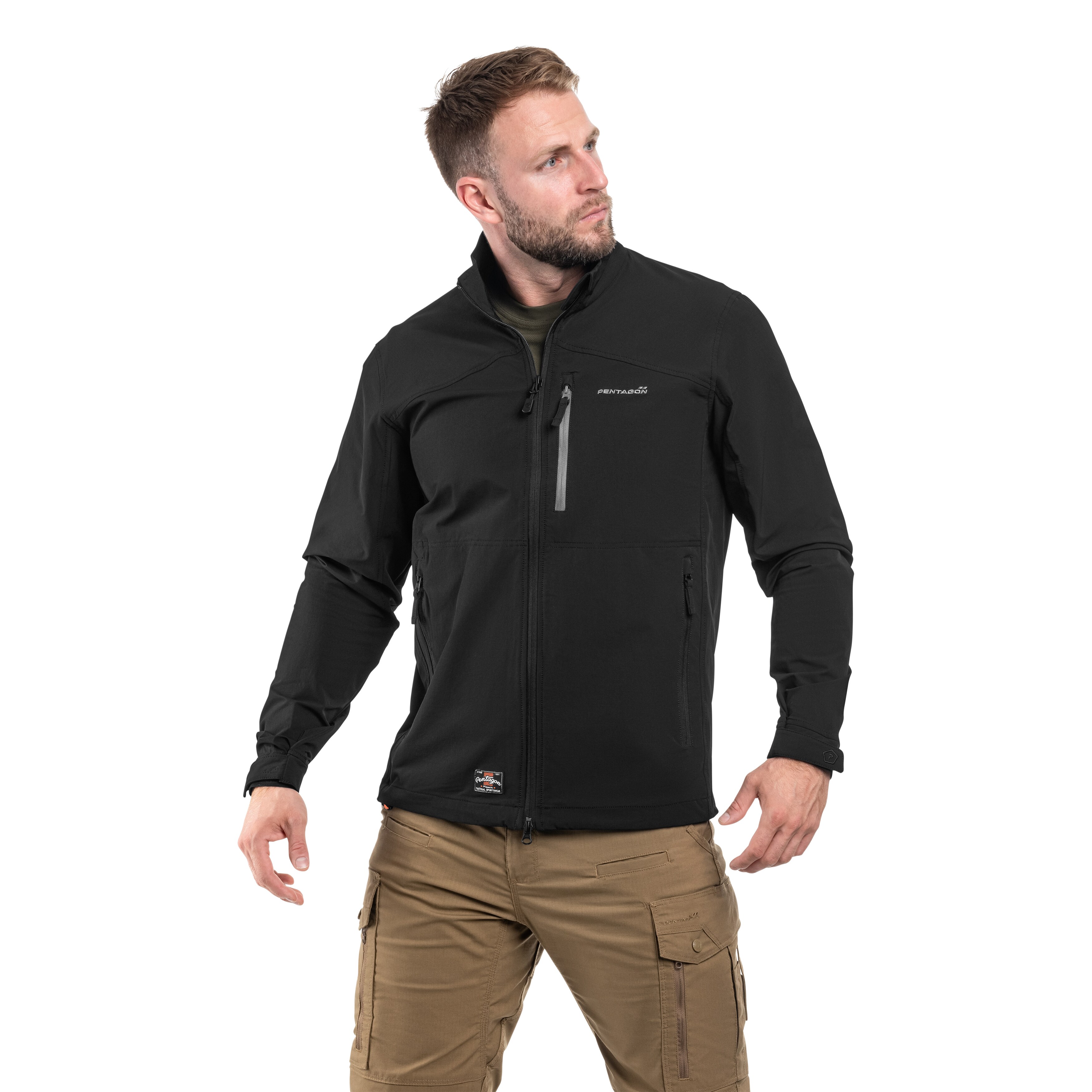 Kurtka Pentagon Elite Light Softshell - Black